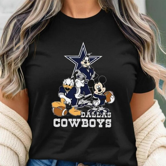 Michelle L Other - NFL Dallas Cowboys Mickey and Friends T-Shirt 170